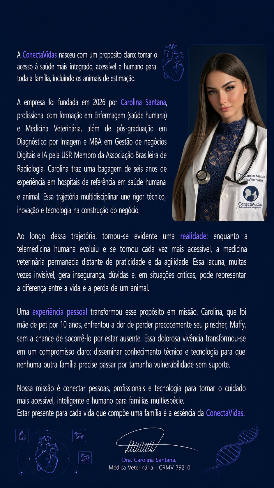 Nossa história ConectaVet
