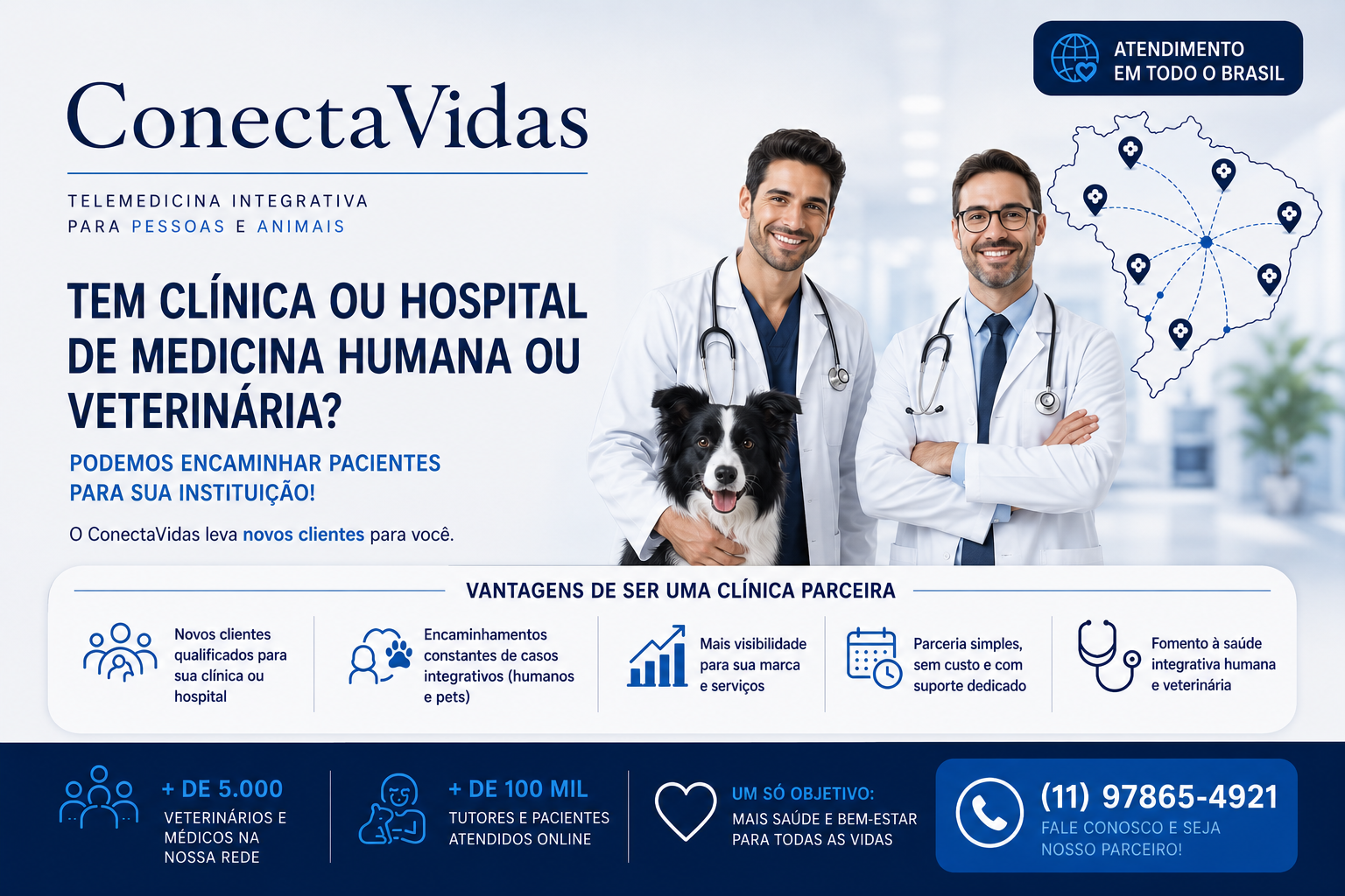 Seja parceiro da ConectaVet